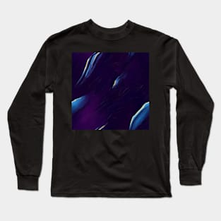 Dark Oil Texture Long Sleeve T-Shirt